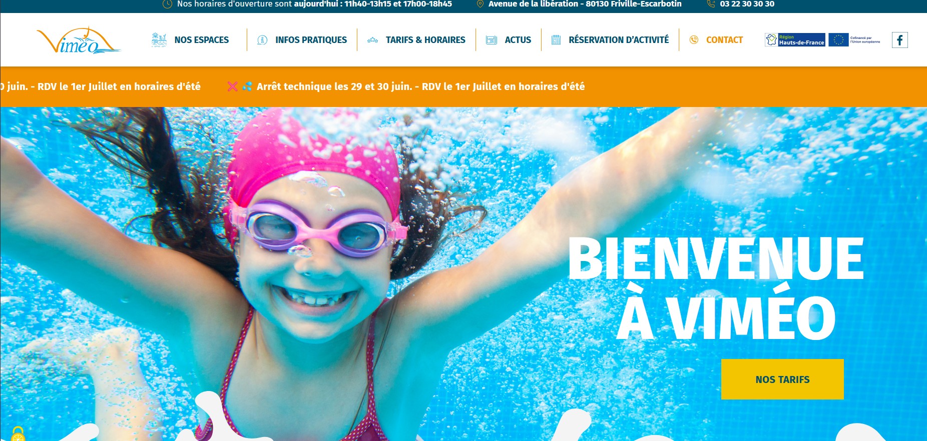 Centre Aquatique Vimeo